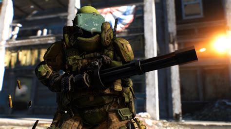 Mw Minigun 武器・防具セット Fallout4 Mod データベース Mod紹介・まとめサイト
