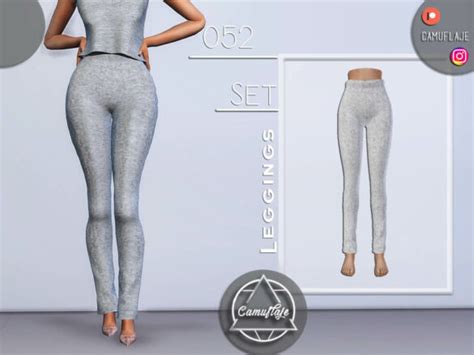 Set 052 Leggings By Camuflaje The Sims Game