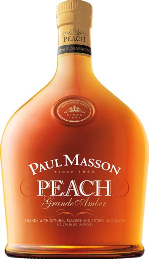 Paul Masson Peach Grande Amber NV 750 Ml