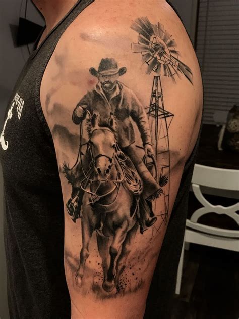 Western Tattoo Cowboy Tattoos Western Tattoos Country Tattoos