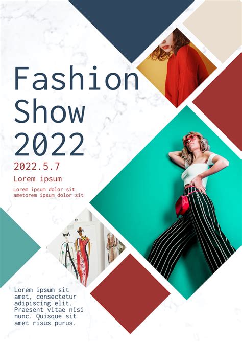 Fashion Show Poster Poster Template