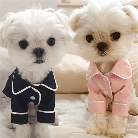 Cute Pet Dog Clothes For Small Dogs Pajamas Pet Sleepwear