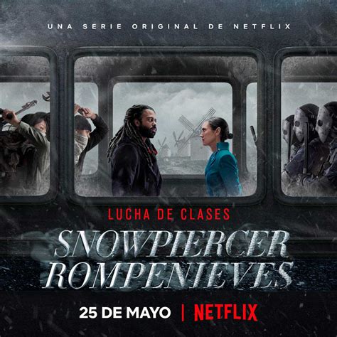 Snowpiercer es una serie de televisión estadounidense de drama y suspenso distópico postapocalíptico que se estrenó en tnt el 17 de mayo de 2020. Snowpiercer: Rompenieves - Serie 2020 - SensaCine.com