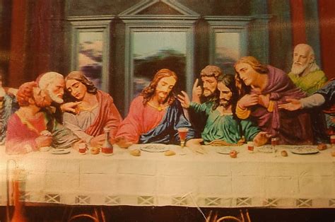The Last Supper Christ Jesus Gospel Painting Religion Supper Hd