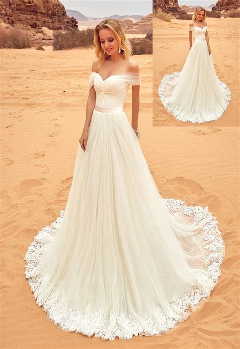 Ditch the big gown for one of these dreamy dresses. Beach Wedding Dresses,Long Lace Wedding Dresses,Handmade ...