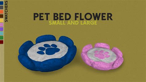 More Two Pets Bed By Thiago Mitchell At Redheadsims Sims 4 Updates