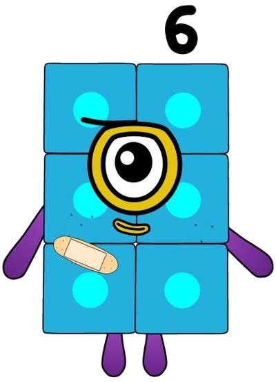 Numberblocks Sixy 2d By Alexiscurry On Deviantart