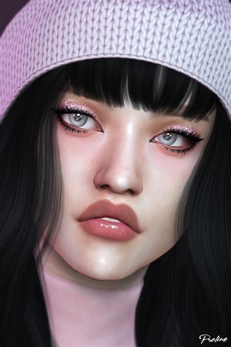 K Style Eye Makeup Kit At Praline Sims Sims 4 Updates