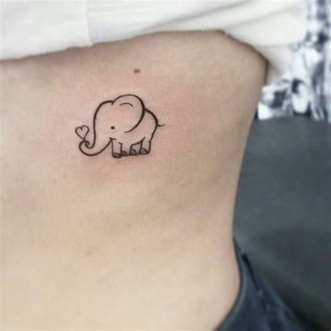What does a mother and baby elephant tattoo mean? Perfect Small Elephant Tattoos - Small Elephant Tattoos ...