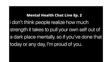 Mental Health Safe Place Live Chat Ep 2 Youtube