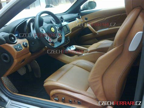 More Pictures Gray Ferrari Ffour Reveal Interior Gtspirit