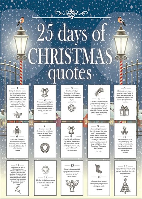 25 Days Of Christmas Quotes Artofit