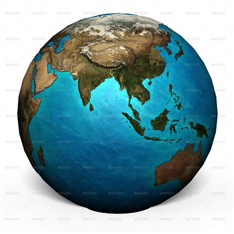 3d Photoshop Earth And Infographics Set By Joelferrell Graphicriver