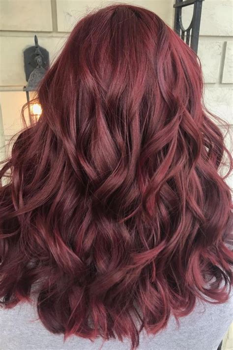 Pin By Cynthia Fortenberry On Style Dark Red Hair Color Shades Of