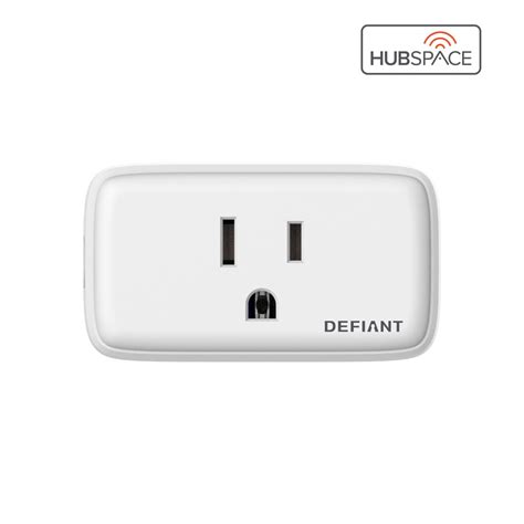 Defiant 15 Amp 120 Volt Smart Wi Fi Bluetooth Plug With 1 Outlet
