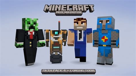 Next Minecraft Xbox 360 Edition Skin Pack Contains