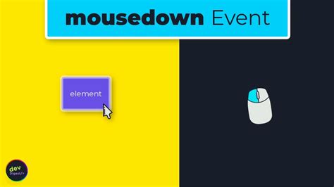 The standard event is simply wheel. Mouse Down: Mouse Events In JavaScript Explained - Episode ...