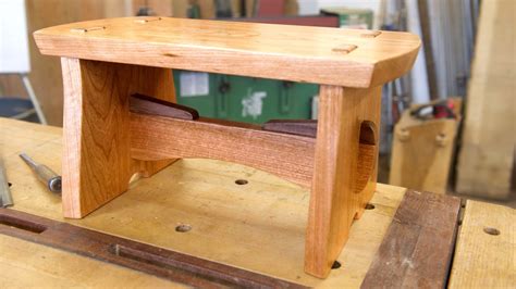 Japanese Joinery Build A Step Stool Youtube