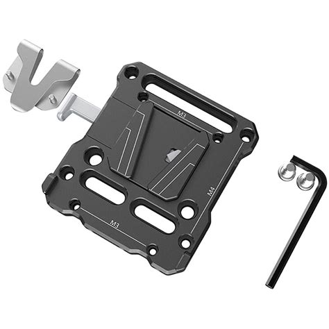 Niceyrig V Lock Mounting Plate With Stainless Steel Buckle Kit