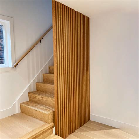 Wood Slat Walls Toronto Vertical Slated Wall Panels For Every Space In Wood Slat Wall