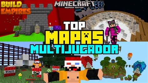 Los Mejores Mapas Multijugador Para Minecraftpe Minecraft Minecraftpe Youtube