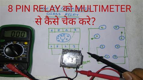 Proper troubleshooting will allow the relay to be identified as the bad component. 8 PIN RELAY TESTING WITH MULTIMETER - YouTube