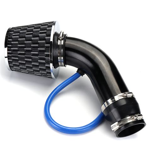 76mm 3 Inch Universal Car Cold Air Intake Filter And Alumimum Induction