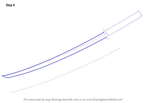 Learn How To Draw A Samurai Sword Swords Step By Step Drawing Tutorials