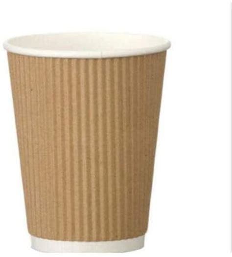 16OZ Triple Ripple Wall Paper Coffee Cups Disposable Etsy