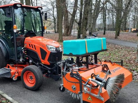 Case Study Sweeper To Fit A Kubota Lx Series Compact Tractor
