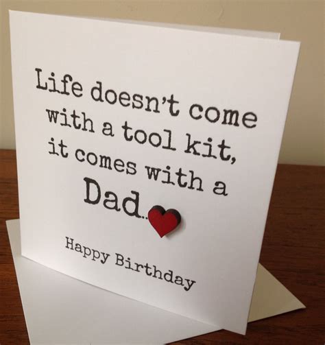 Facebook Com Funkyjunk Upcycled UK Dad Birthday Card Quote Cool Birthday Cards Birthday