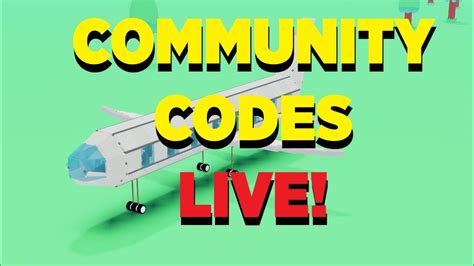 Community Codes Live Roblox Road To Grambys Youtube