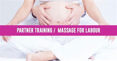 Partner Training And Massage For Labour Pregnancy Massage Australia