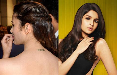 Alia Bhatts Pataka Tattoo Secret Revealed Bollywood News India Today