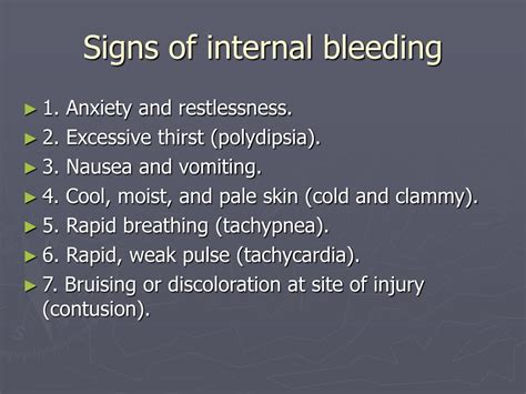 Ppt Bleeding And Wounds Powerpoint Presentation Id204049