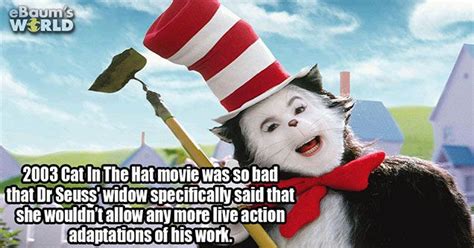 Cool Fact About The Cat In The Hat Cat In The Hat Movie Cat In The