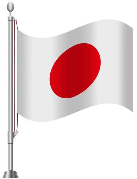 Japanese Flag Rounded Transparent