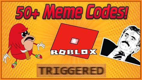 50 Roblox Meme Codesids 2020 Nghenhachayco