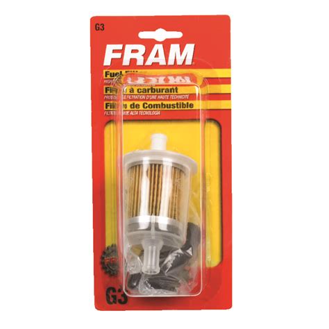 Fram Conductive Plastic Fuel Filter Filters Fuel Oil Filter