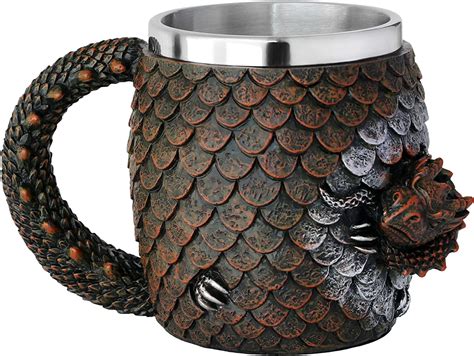 Medieval Got Dragon Egg Mug Dungeons And Dragons Beer