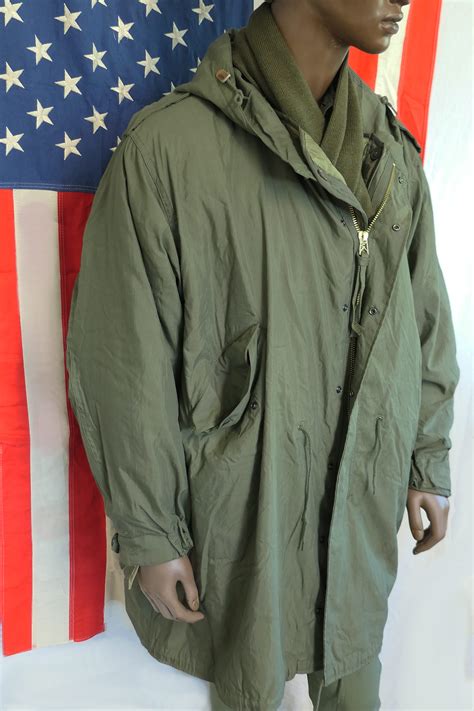 Us Army Shell Parka Hooded Parka M 1951 With Lining Liner M51 Korea