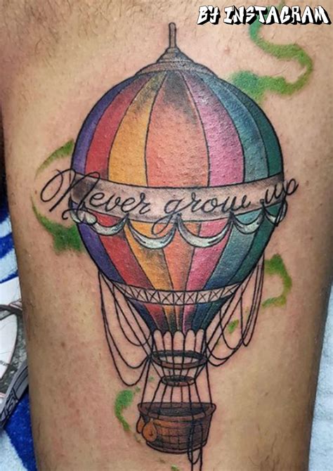 Air Balloon Tattoo Hot Air Balloon Forearm Tattoos Deathly Hallows Tattoo Triangle Tattoo