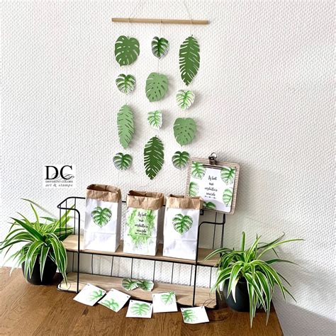 All designs are by independent designers who profit from every sale. Laura's Creative Moments: Monstera Leaf Home Decor