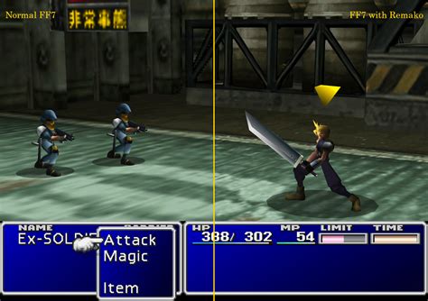 Final Fantasy Vii Remako Hd Graphics Mod Ai Gigapixel Enhanced Texture