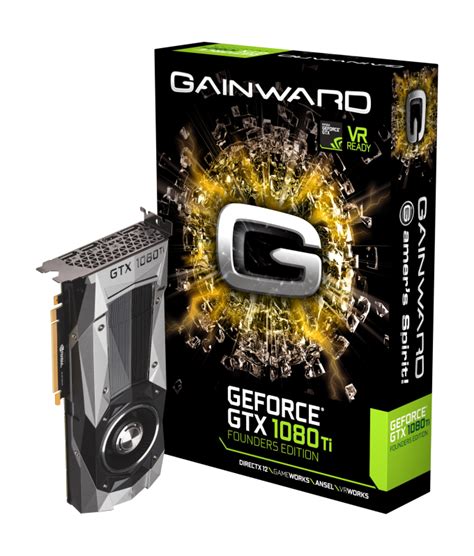 Products Gainward Geforce® Gtx 1080 Ti Founders Edition