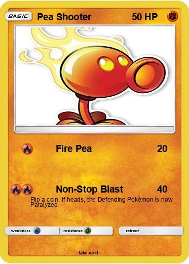 Pokémon Pea Shooter 148 148 Fire Pea My Pokemon Card