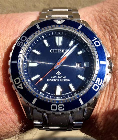 Citizen Pro Master Dive Finally Upgraded From My Old Casio Dive Watch