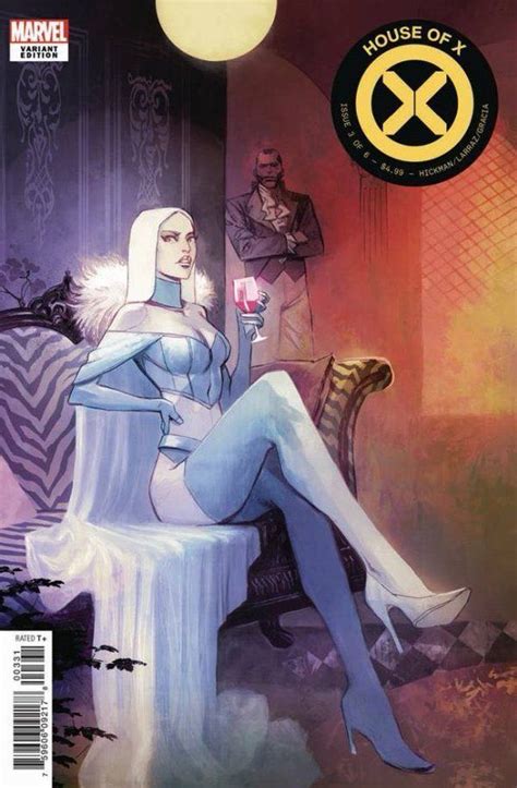 The Cover To House Of X Featuring A Woman Sitting On A Chair With A