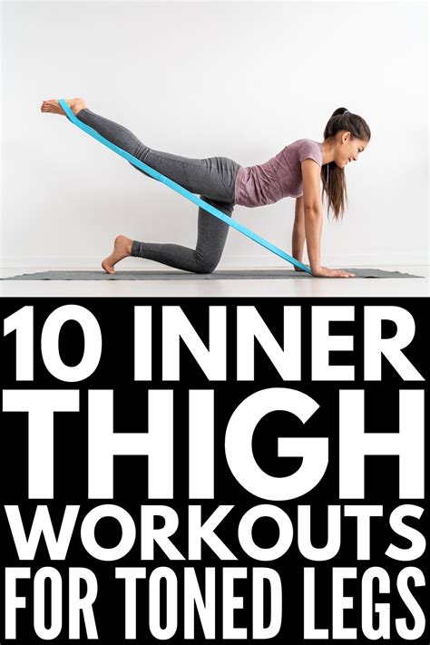 Tighten And Tone 10 Inner Thigh Workouts To Do At Home Inner Thigh Workout Thigh Exercises