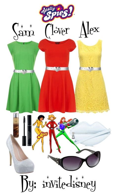 Sam Alex And Clover Totally Spies Themed Outfits Geeky Fashion